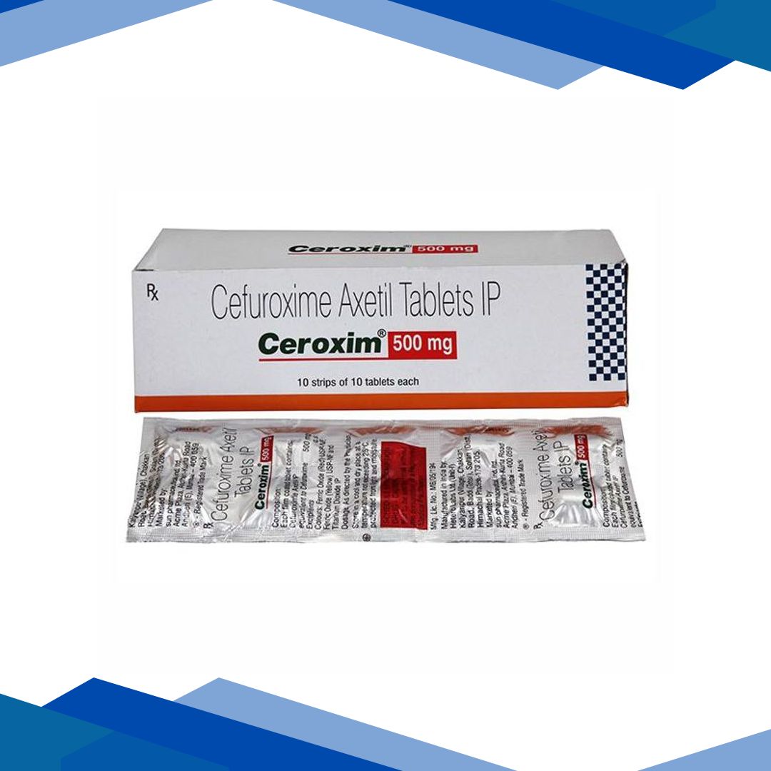 Ceroxim 500mg Tablet 10’S