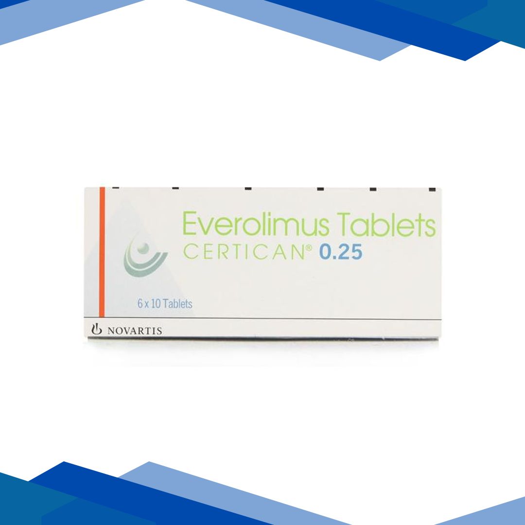 Certican 0.25mg Tablet 10’S