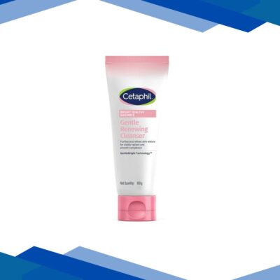 Cetaphil Bright Healthy Radiance Gentle Renewing Cleanser GentleBright Technology with Vitamin E-releasing Jojoba Beads 100 g