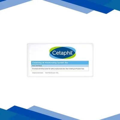 Cetaphil Cleansing Moisturizing Syndet Bar (Pack Of 4 x 100 g)
