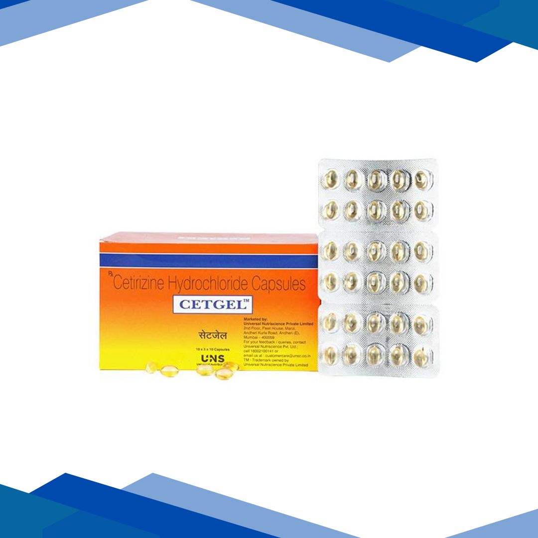 Cetgel Capsule 10’S