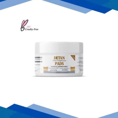 CGG Cosmetics De-Tan Clear Complexion Facial Pads- for All Skin Types 50 gm