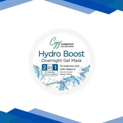 CGG Cosmetics Hydro Boost Overnight Gel Mask – Normal To Dry Skin 250 gm