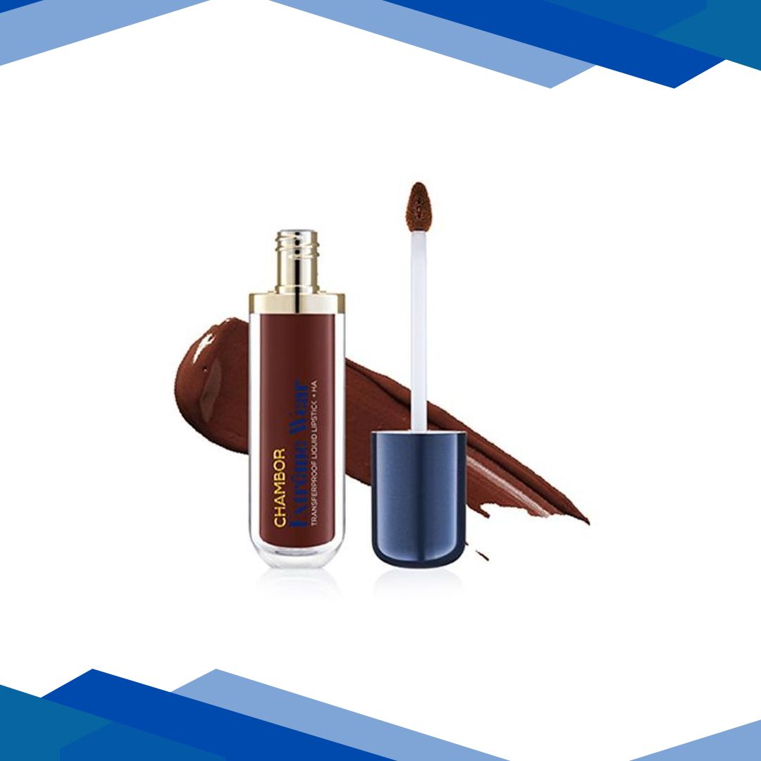 Chambor Liquid Lipstick, Hydrating Creamy Matte Andromache, Extreme Wear Transferproof Liquid Lipstick + HA 6 ml