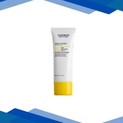 Chambor Skin Clinic Daily UV Pro Invisible Sunscreen SPF 50 PA++++, Hydrating, No White Cast 50 ml