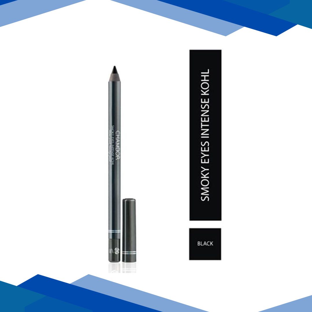 Chambor Smoky Eyes Intense Kohl – Black 1.2 gm