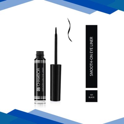 Chambor Smooth On Eyeliner, Black – No.101 4 ml
