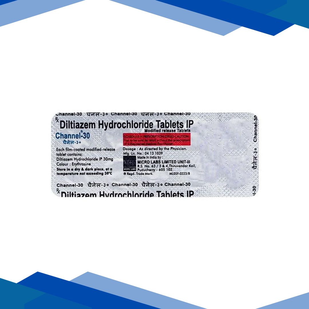 Channel 30mg Tablet 10’S