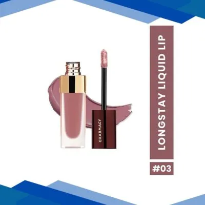 Charmacy Milano Stunning Longstay Liquid Lip Lipstick – Almond Amour 03 5.6 ml