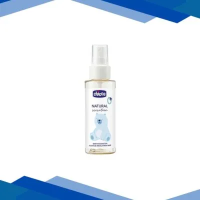 Chicco Baby Massage Oil Natural Sensation 100 ml