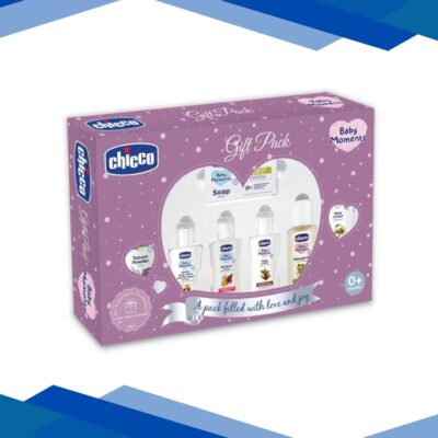 Chicco Baby Moments Baby Caring Set Purple 100 gm