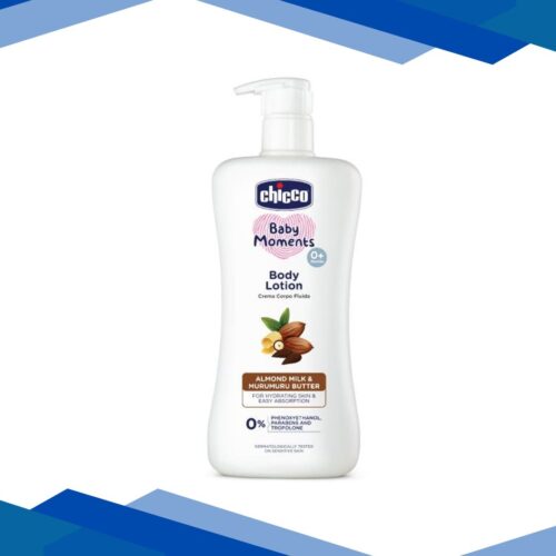 Chicco Baby Moments Body Lotion (0+ Months) – Almond Milk & Murumuru Butter 500 ml