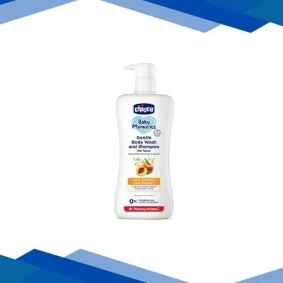 Chicco Baby Moments Gentle Bodywash & Shampoo 650 ml