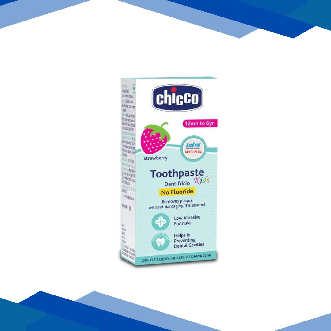 Chicco Kids Toothpaste – Strawberry 50 gm