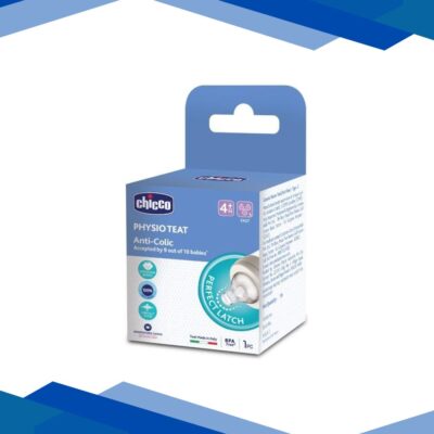 Chicco Physio Teat Anti-Colic 4M + Perfect Latch Fast