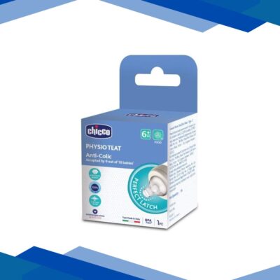 Chicco Physio Teat Anti-Colic 6M + Perfect Latch Slow 1’s