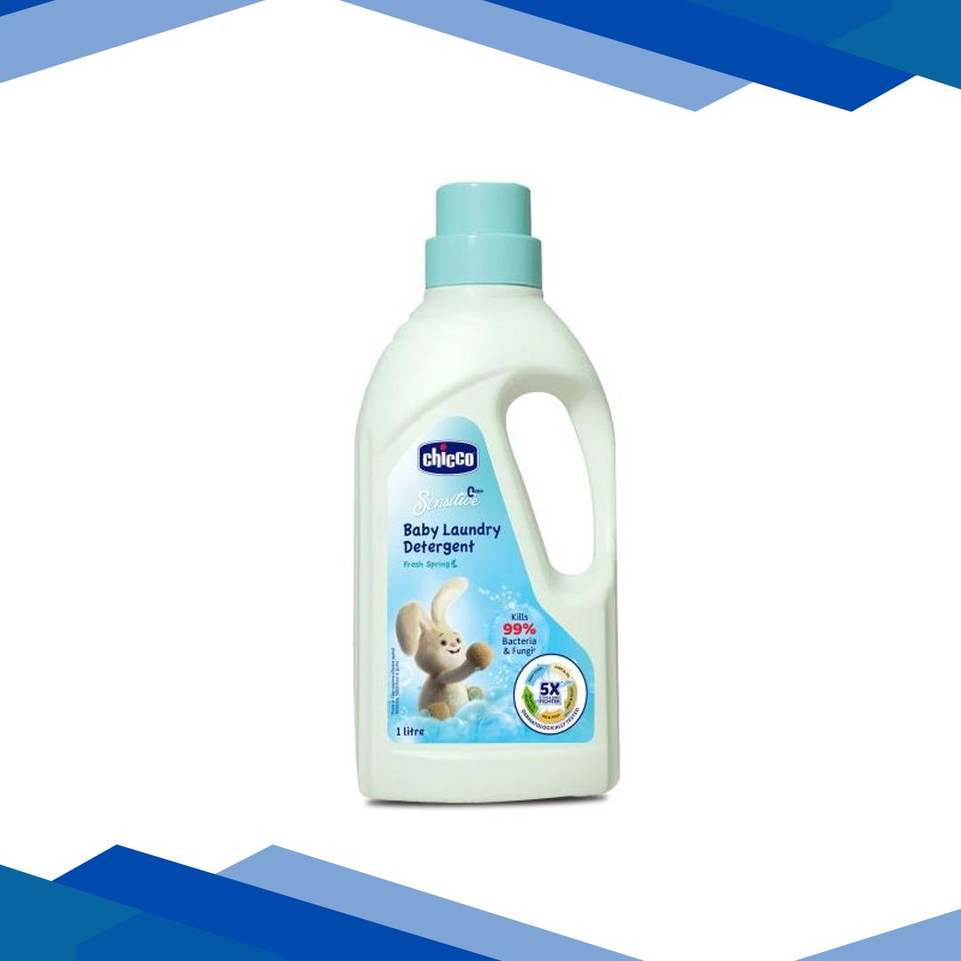 Chicco Sensitive 0M + Baby Laundry Detergent Fresh Spring 1000 ml