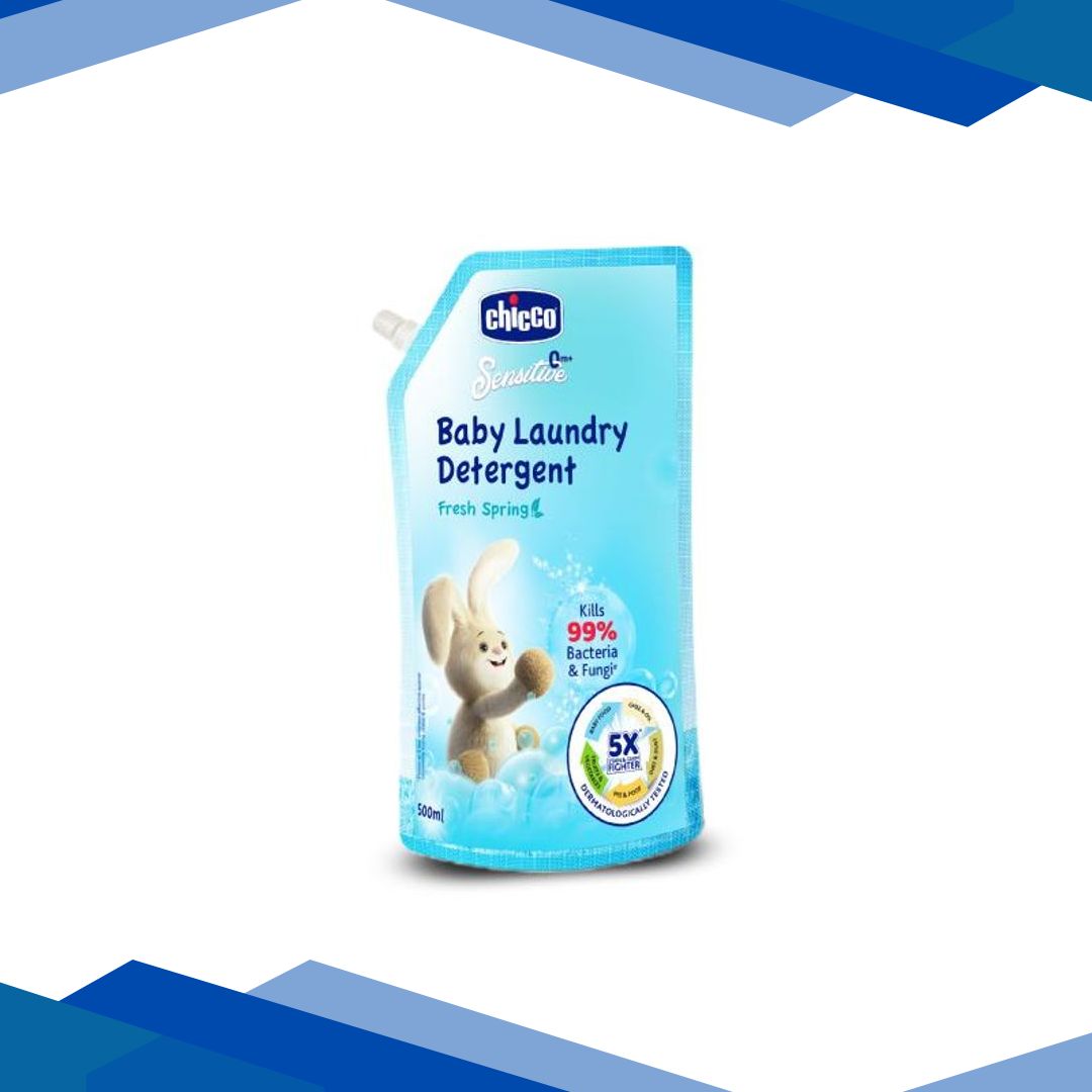 Chicco Sensitive 0M + Baby Laundry Detergent Fresh Spring 500 ml