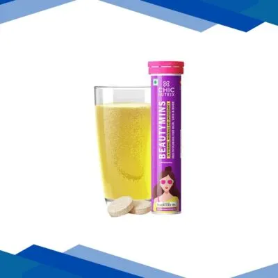 Chicnutrix Beautymins Multivitamin for Women-26 Vitamins, Minerals & Antioxidants – Peach Ice Tea 20 1’s