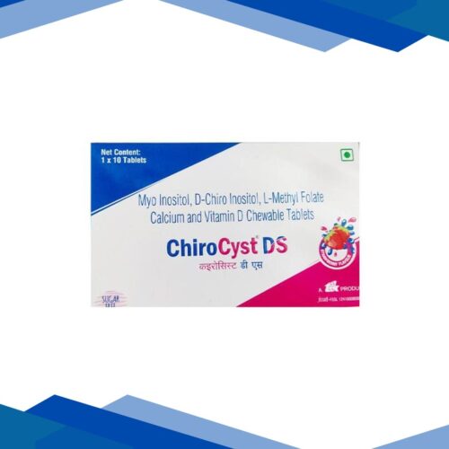 CHIROCYST DS Sugar Free Strawberry Flavour Chewable Tablet 10’s