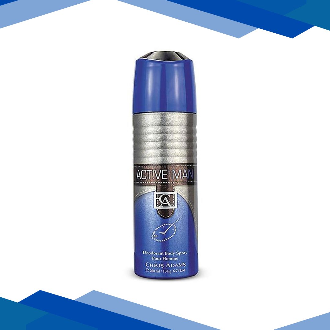 Chris Adams Active Man Deodorant Body Spray 200 ml