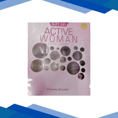 Chris Adams Active Women Gift Set (Perfume 80 ml + Deodorant Body Spray 200 ml) 1’s