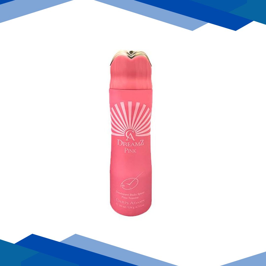 Chris Adams Dreamz Pink Deodorant Body Spray 200 ml
