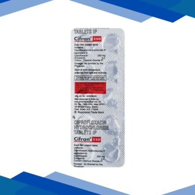 Cifran 250mg Tablet 10’S