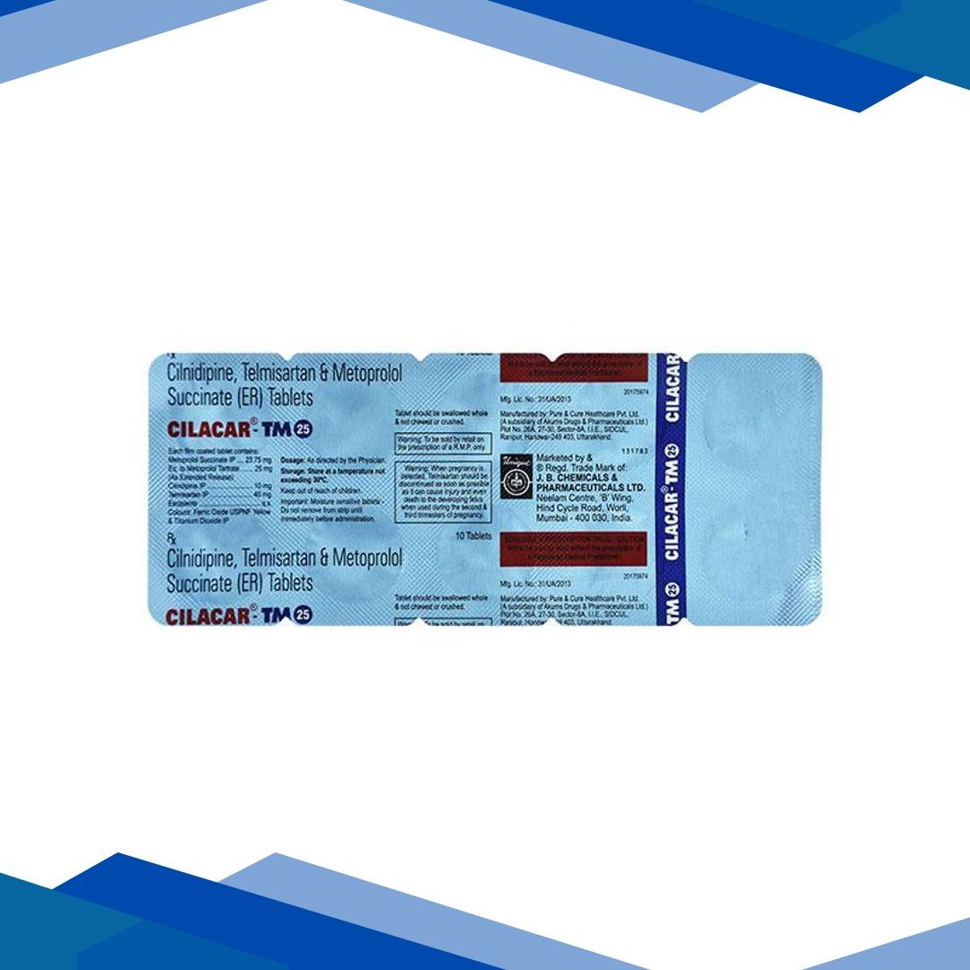 CILACAR TM 25 Tablet 10’s