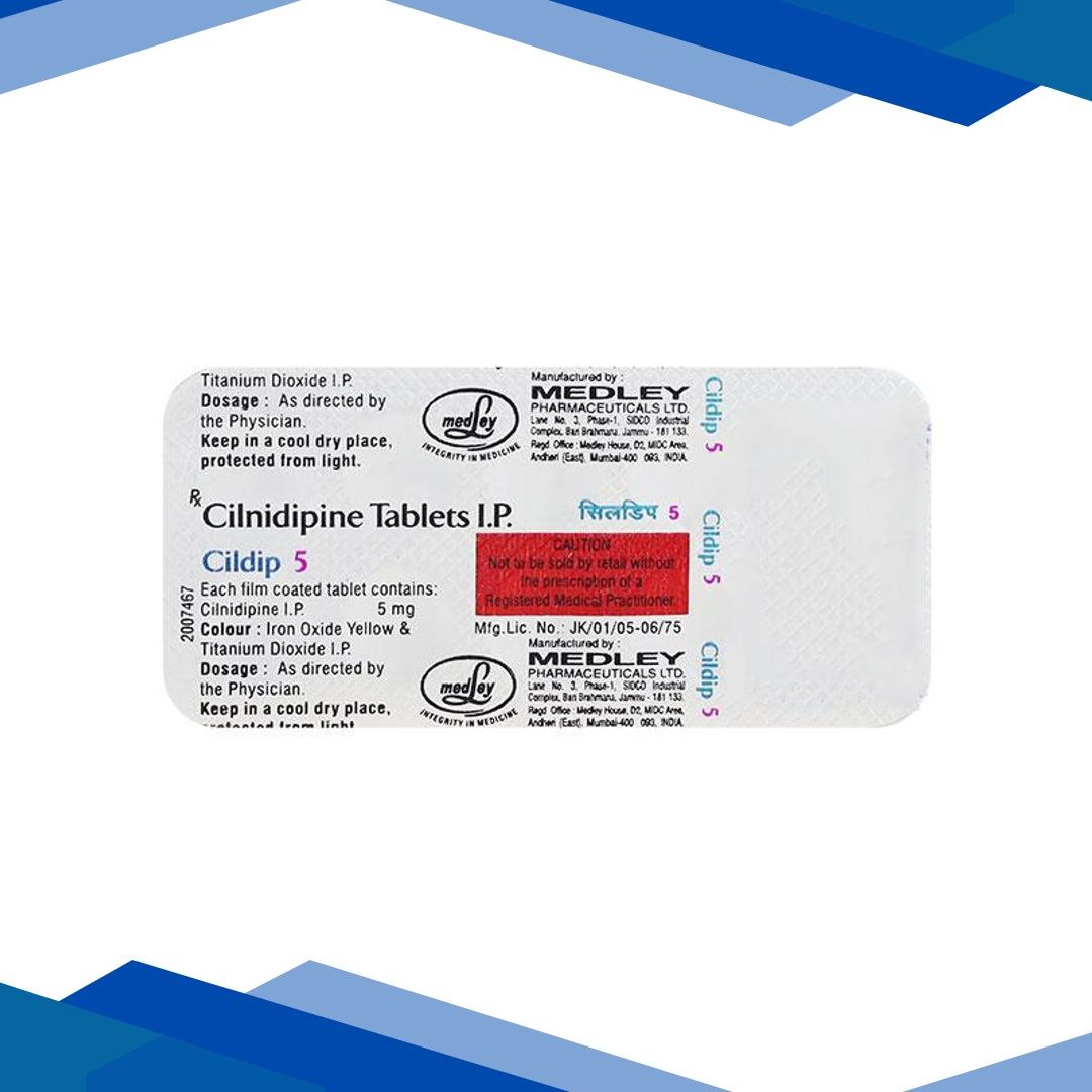 Cildip 5mg Tablet 10’S