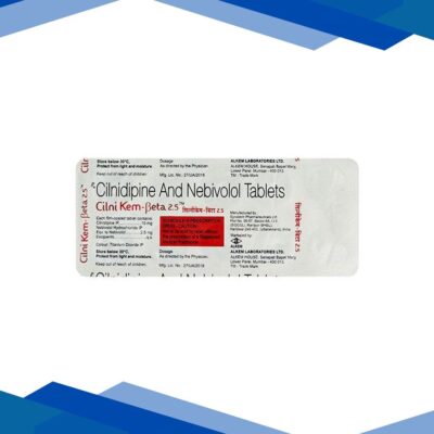 Cilnikem Beta 2.5/10mg Tablet 10’S
