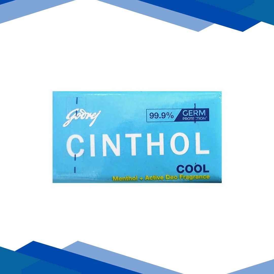 Cinthol Cool Deo Soap (Pack of 3 x 125g) 1’s