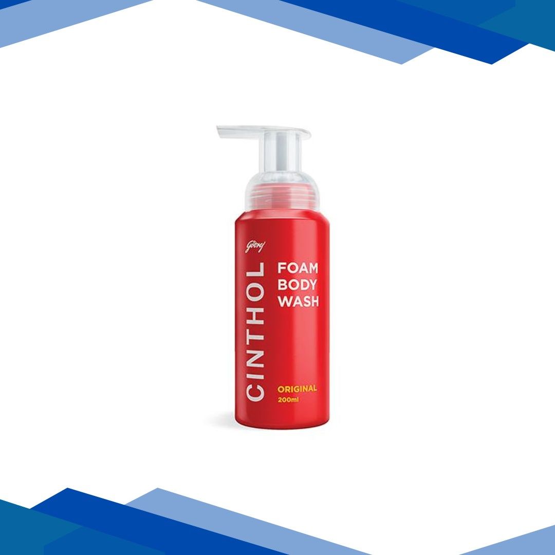 Cinthol Original Foam Body Wash 200 ml