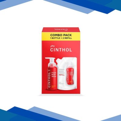 Cinthol Original Foam Body Wash Combi Pack 600 ml