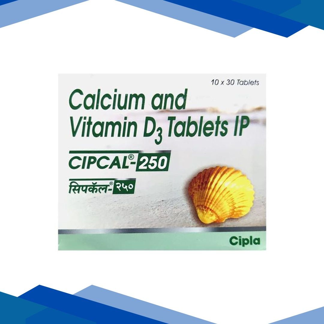 Cipcal 250mg Tablet 30’S