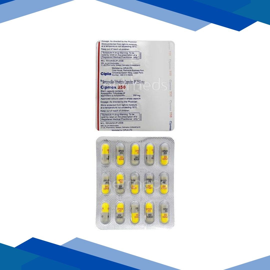 Cipmox 250mg Capsule 15’S