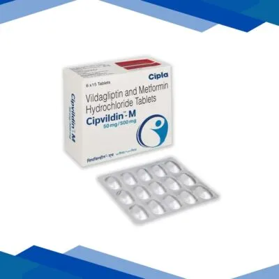 CIPVILDIN M 50/500mg Tablet 15’s