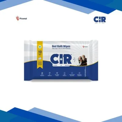CIR Bed Bath Wipes – Aloe Vera & Olive 10’s