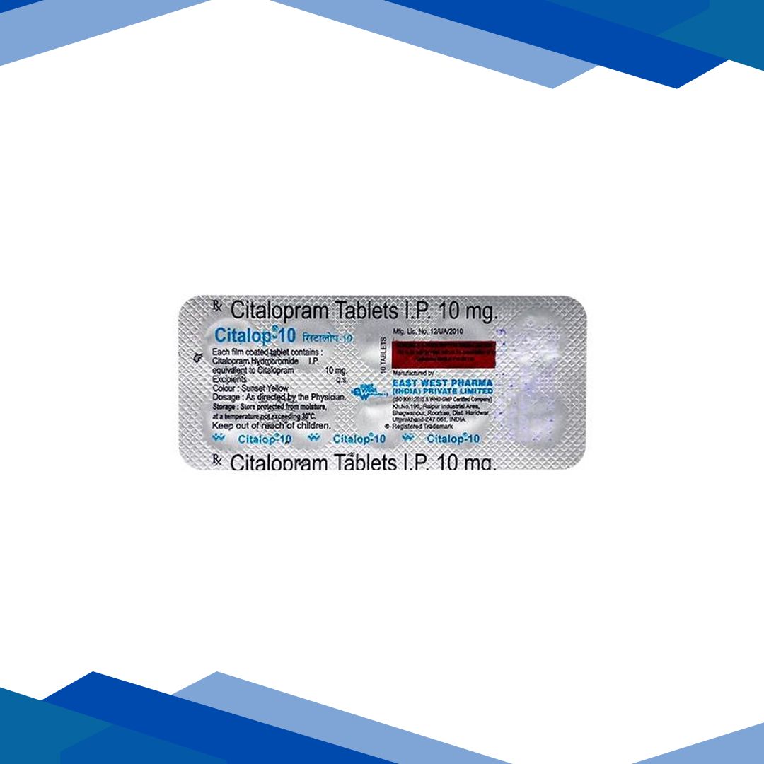 Citalop 10mg Tablet 10’S