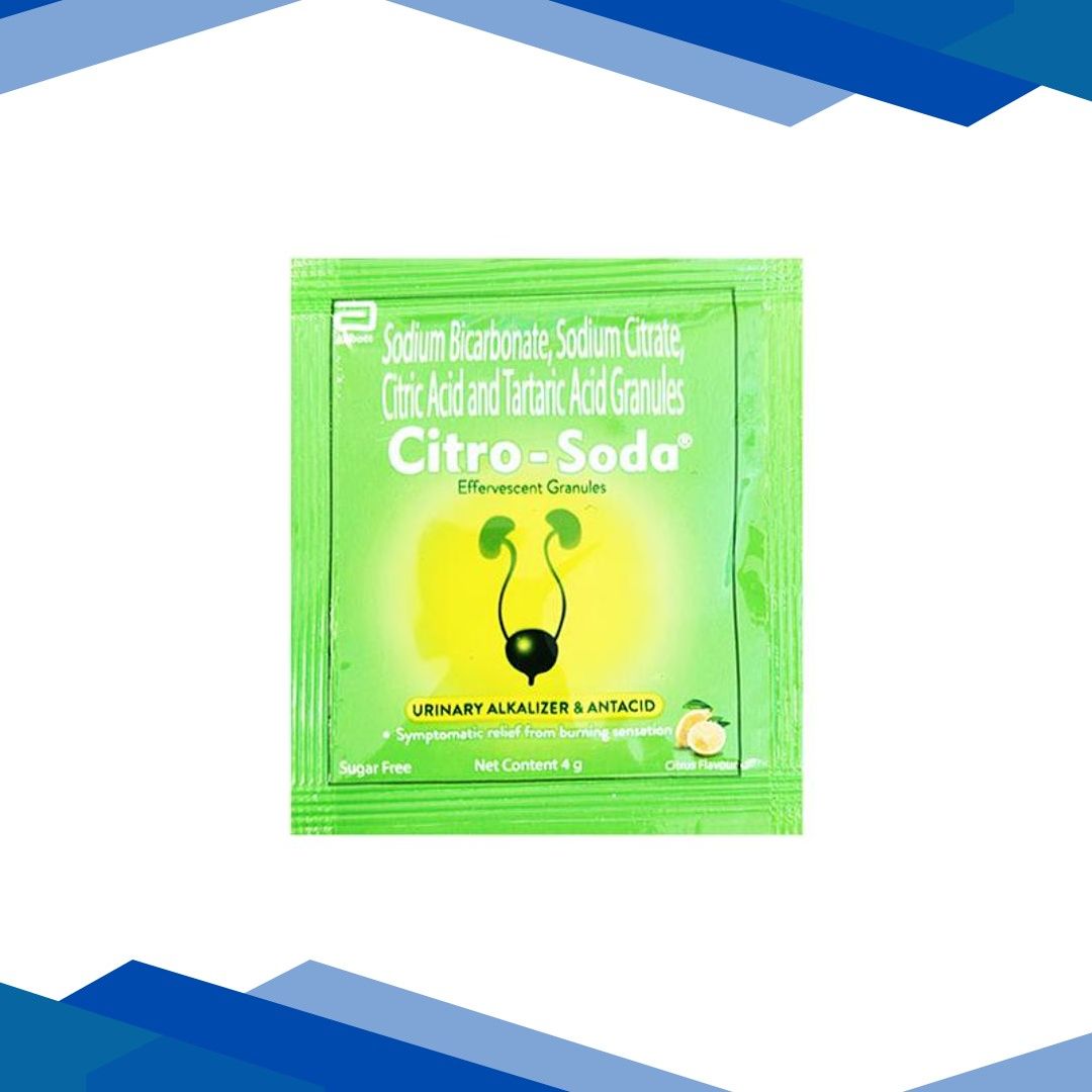 Citro Soda Sugar Free Citrus Flavour Sachet 4Gm