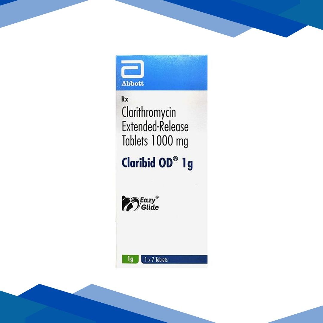 CLARIBID OD 1g Tablet 7’s