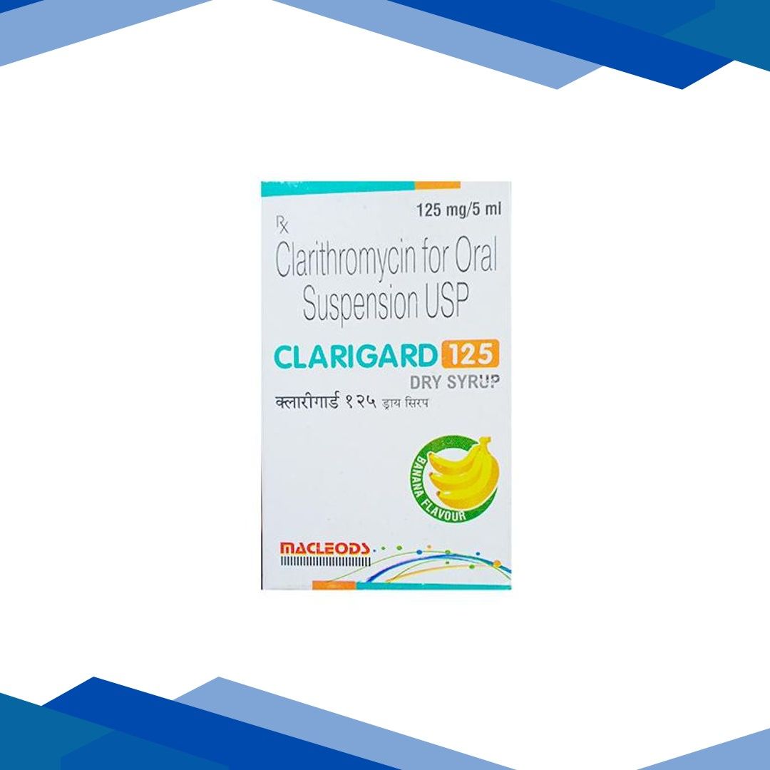 CLARIGARD BANANA FLAVOUR 125 Dry Syrup 1’s