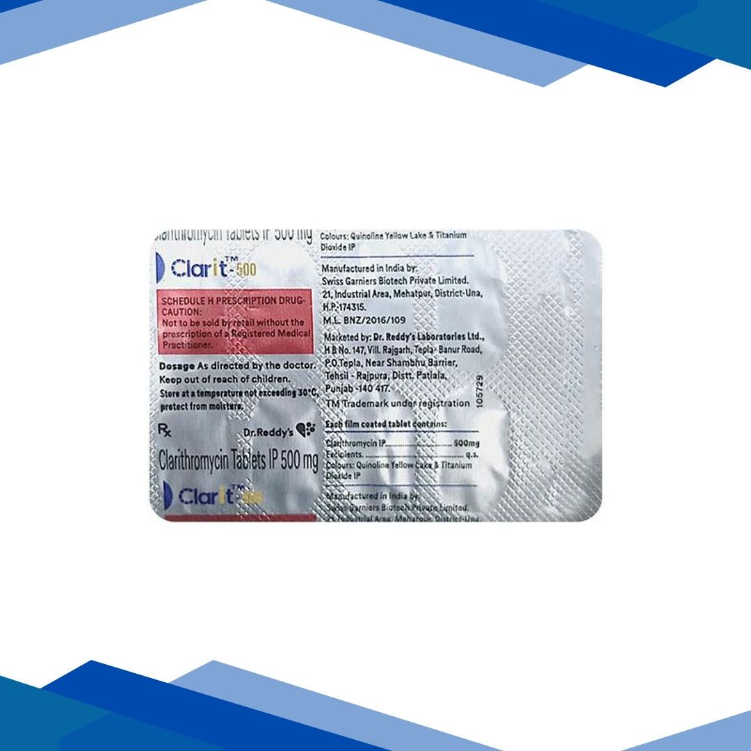 CLARIT 500 Tablet 10’s