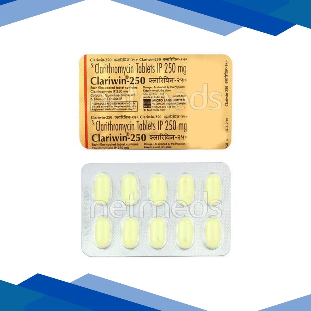 Clariwin 250mg Tablet 10’S