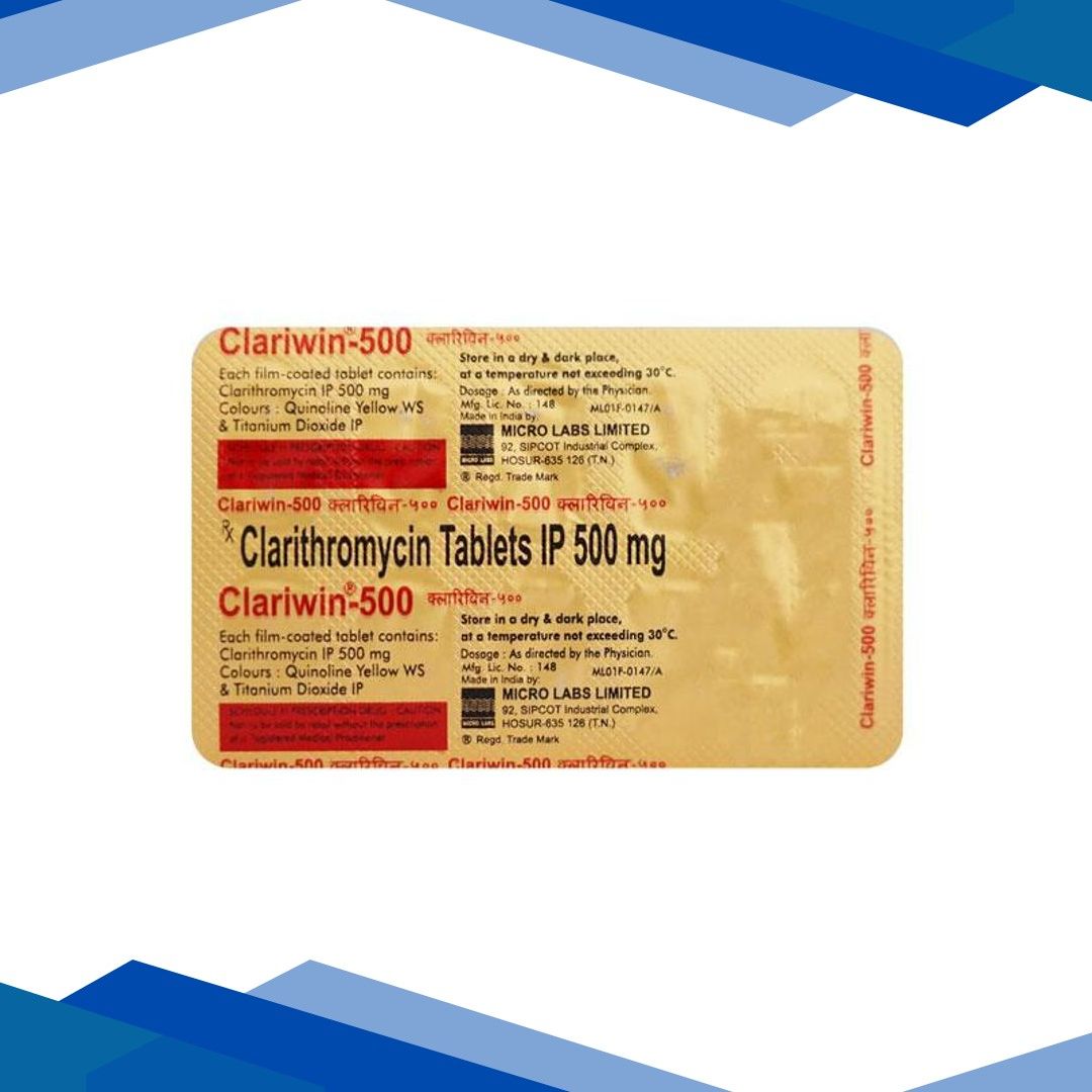 Clariwin 500mg Tablet 10’S