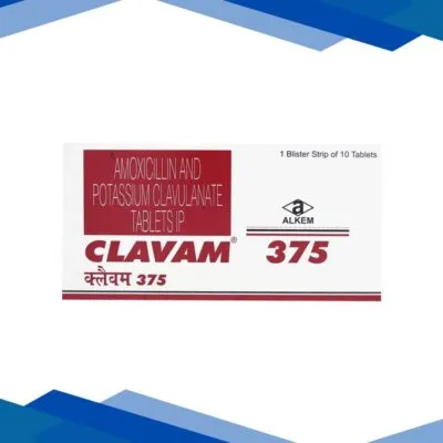 Clavam 375mg Tablet 10’S