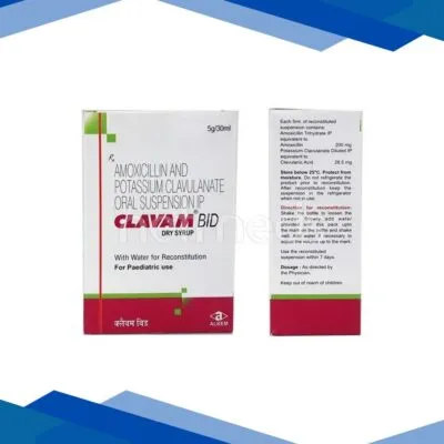 Clavam Bid Dry Syrup 30ml