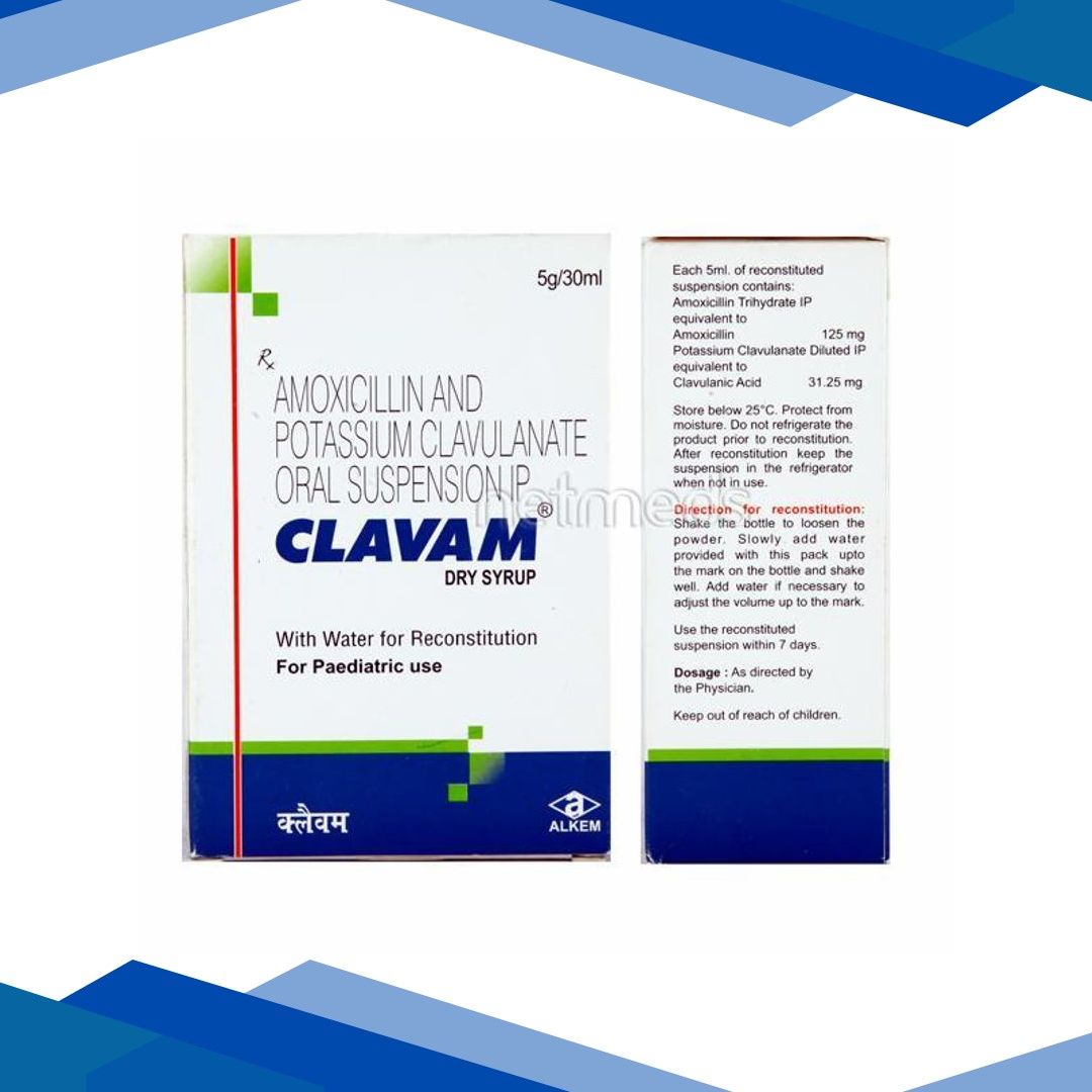 CLAVAM Dry Syrup 30ml (se)