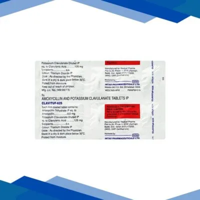 Clavituf 625mg Tablet 10’S
