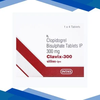 Clavix 300mg Tablet 4’S